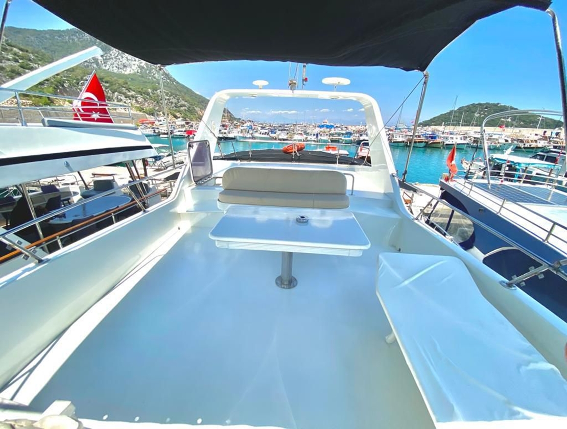 Antalya Custom Built Motor Yacht Rental – 44